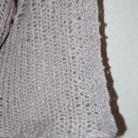 Wild Fable, dusty rose crochet cardigan sweater....... - Picture 6 of 10